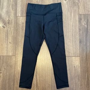 Zyia black legging light n tight 6-8 pockets new